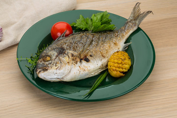 Grilled dorado