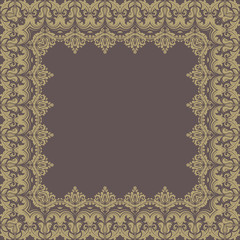 Floral Vector Pattern. Abstract Background