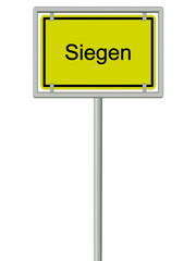 Siegen - Ortsschild