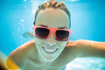 Fototapeta premium Grate photo underwater