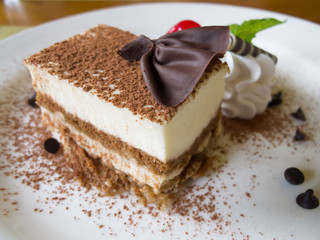 slice of tiramisu