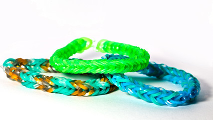 Loom Bänder / Armband aus Gummi!