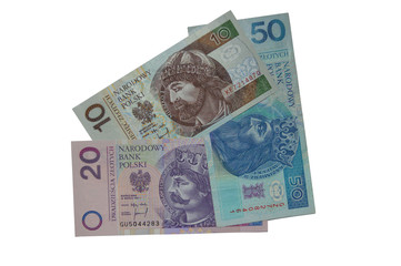 polish banknote zloty pln