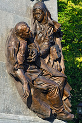 Monument to the Heroes of the First world war (fragment). Kalini