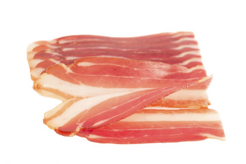 Bacon sliced
