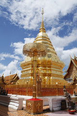 Fototapeta premium Temple in Chiang Mai, Thailand.