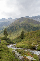 Idyllic alpine landscape at austria