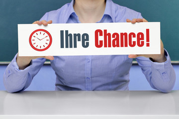 Ihre Chance