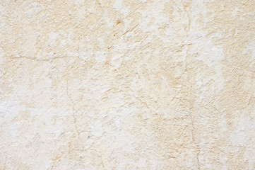 Weathered whitewashed wall