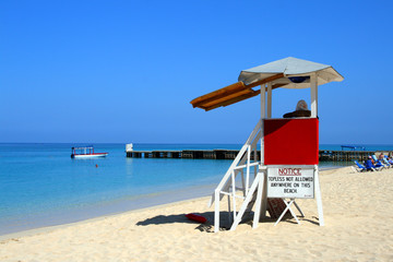 Doctor's Cave Beach, Montego Bay, Jamaica..