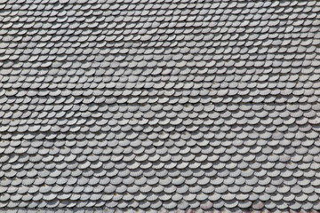 Jakobsmuscheln als Dach