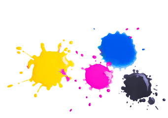 Drops of ink