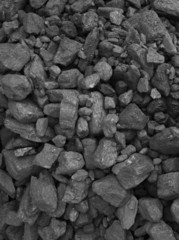 Pile of coal  background