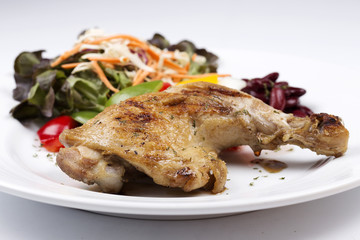 Grilled chicken steak