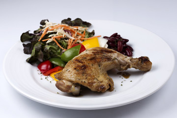 Grilled chicken steak