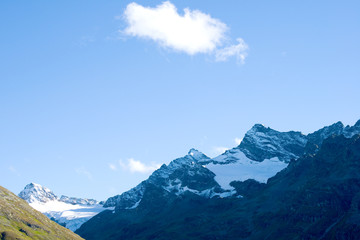 Fototapeta na wymiar Piz Buin - Silvretta - Alpen