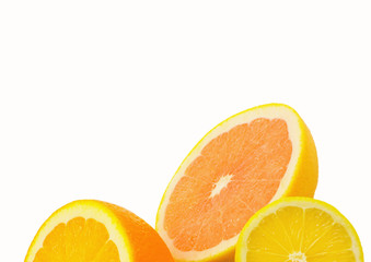 Naklejka na ściany i meble Citrus fresh fruit