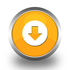 BOUTONS ICONES RONDS COLLECTION JAUNE ORANGE