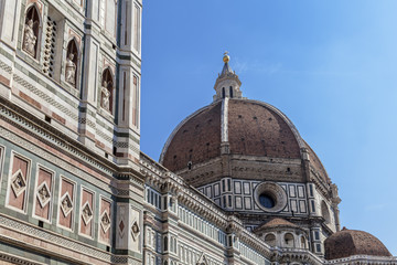 Fototapeta premium Duomo Santa Maria Del Fiore and Campanile.