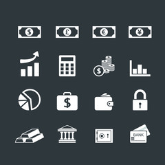 Finance Icons set