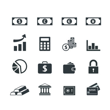 Finance Icons set