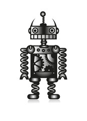 Roboter älteres Model