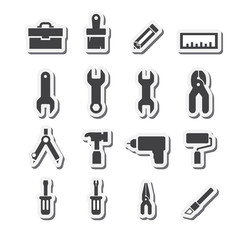 tools icon set