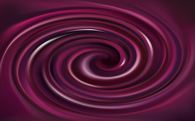 Vector background swirling dark purple liquid