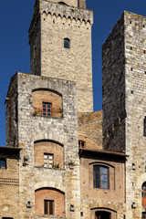 Fototapeta na wymiar Village of San Gimignano