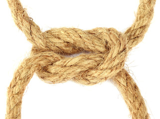 Knot on rope