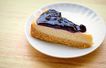blueberry cheesecake, pie