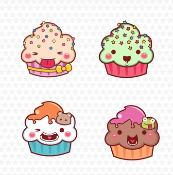 cupcake cartoon 11