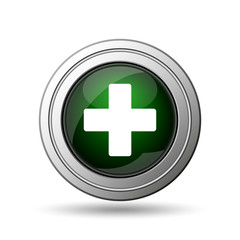 Obraz premium Medical cross icon