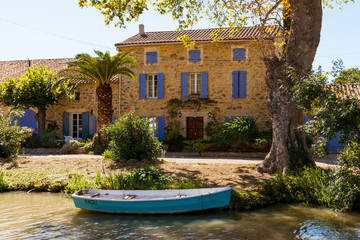 Am Canal du Midi in Le Somail