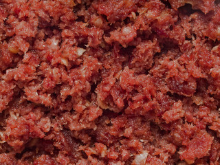 minced corned beef
