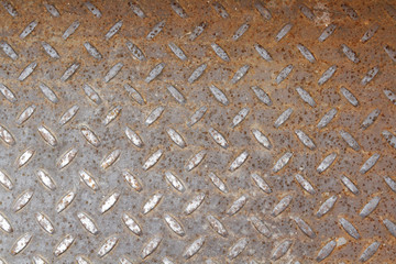 Old metal panel