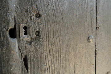 Painted wooden surface