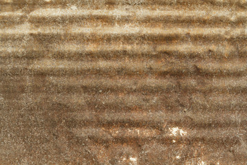 Rusty metallic surface