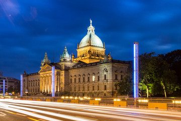Bundesverwaltungsgericht Leipzig zur blauen Stunde