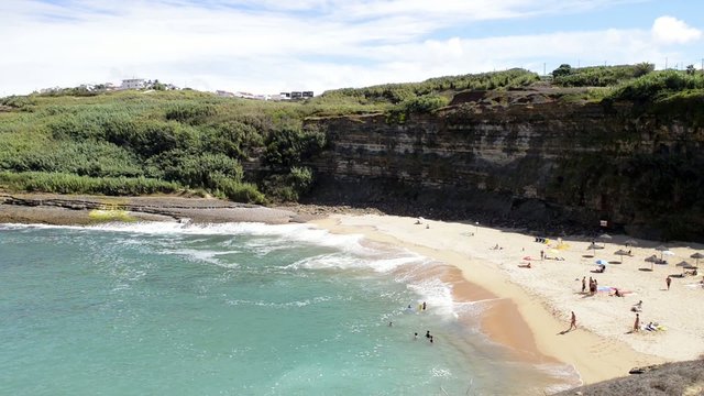 Coxos beach at Ericeira, Portugal