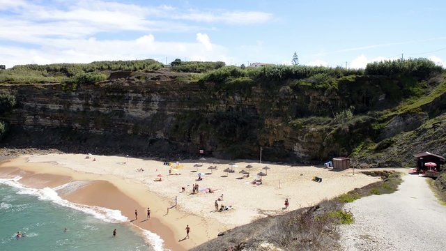 Coxos beach at Ericeira, Portugal