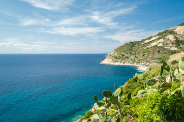 Fototapeta na wymiar Island of Elba (Tuscany), landscape