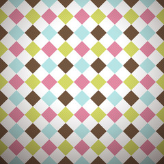 Funny abstract geometric bright pattern (tiling)