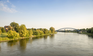 Fototapeta premium Sternbrücke Magdeburg 07062