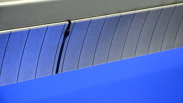 Computer to plate (CTP) drum, close up