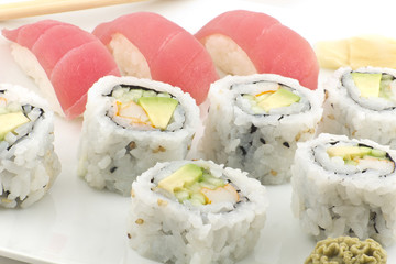 Tuna Sushi California Roll