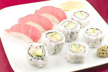 Tuna Sushi California Roll