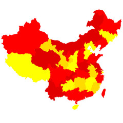 中国　地図　国