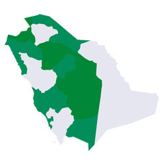 サウジアラビア　地図　国