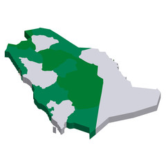 サウジアラビア　地図　国
